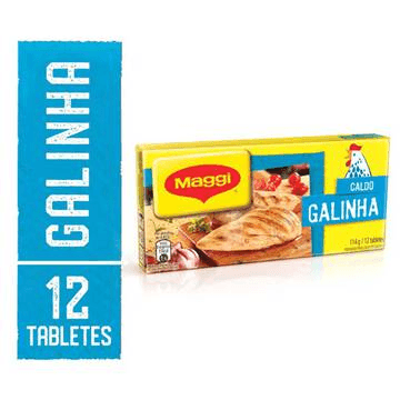 MAGGI Caldo Galinha Tablete 114g - Nestlé