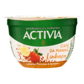 Activia Cafe Manha Linhaca/Mor 170G