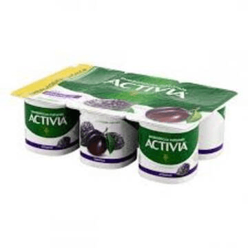 Activia Polpa Ameixa 510Gr