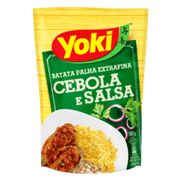 Batata Palha Extrafina Cebola E Salsa Yoki Sachê 100G