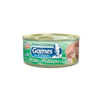 Atum Gomes Da Costa Em Pedaços Ao Óleo