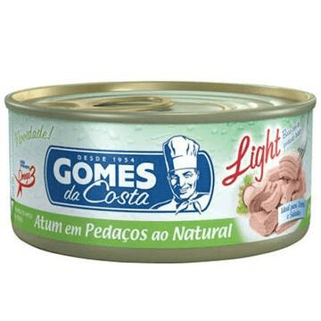 Atum Em Pedaços Ao Natural Light Gomes Da Costa 170G