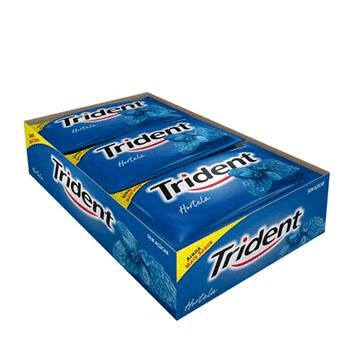 Chicle Trident Hortelã 21unidade X 8,5g