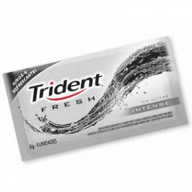 Chicle Trident Fresh Intense 21unidade X 8,5g