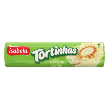 Biscoito Recheio Torta De Limão Isabela Tortinhas Pacote 140G