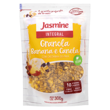 Granola Banana e Canela Jasmine Pouch 300g