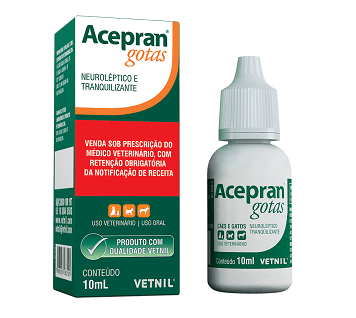 Acepran Gotas 10Ml - Vetnil