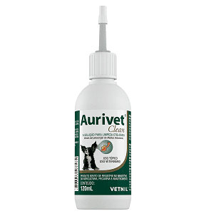 Aurivet Clean 120 Ml - Vetnil