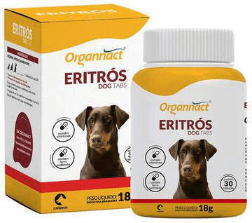 Eritrós Dog Tabs 18G - Organnact