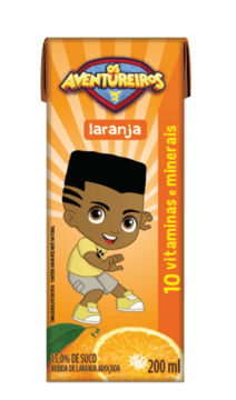 AVENTUREIROS BEBIDA DE LARANJA 200ML