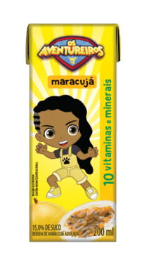 AVENTUREIROS BEBIDA DE MARACUJÁ 200ML