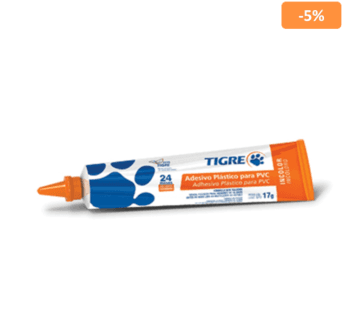 Adesivo Plástico Para Pvc Bisnaga 17G Incolor - Tigre