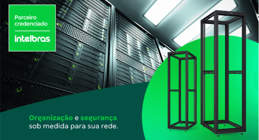 Sua Rede, Sua Fortaleza - Com os racks metálicos Intelbras você tem mais praticidade e eficiência na organização dos seus equipamentos de rede. Além de um portfólio completo de redes que incluem 5G, roteadores, switches, injetores PoE, fibra óptica. Os robustos racks Intelbras, garantem alta disponibilidade, fácil instalação e uma solução econômica e personalizada para cada necessidade. Mais segurança e organização para o seu espaço, mantendo você sempre conectado!