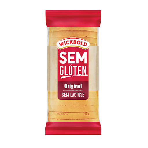 Pão de Forma Original sem Glúten Zero Lactose Wickbold Pacote 300g - O pão sem glúten original é uma alternativa versátil, que combina perfeitamente com acompanhamentos doces e salgados. Pode ser consumido em diferentes ocasiões, desde o café da manhã até um jantar, podendo compor pratos deliciosos. Além de livre de glúten e lactose.