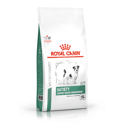 Satiety Small Dog 1,5Kg - Indicação: SATIETY SUPPORT WEIGHT MANAGEMENT SMALL DOG é um alimento coadjuvante seco indicado para cães adultos de pequeno porte (até 10kg), formulado para reduzir o excesso de peso. Este alimento contém baixa densidade energética.

•	GERENCIAMENTO EFICAZ DO PESO: Auxilia na perda de peso segura e reduz o risco de recuperação do peso. 97% dos cães perderam peso em 3 meses.

•	CONTROLE DO COMPORTAMENTO DE IMPLORAR: O alto teor de fibras naturais mantém os cães satisfeitos entre as refeições. Ajuda a controlar o comportamento de implorar por alimento em 83% dos cães durante a perda de peso.

•	ESPECIFICAMENTE FORMULADO PARA CÃES DE PORTE PEQUENO: Fórmula adaptada para atender às sensibilidades digestivas, dentárias e urinárias específicas de cães de porte pequeno.