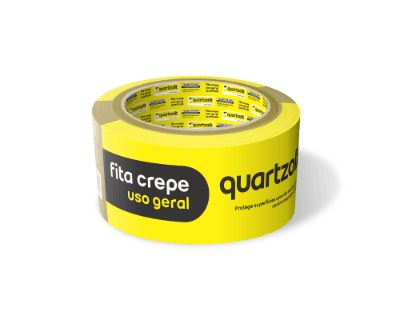 fita crepe uso geral 48mm quartzolit - Indicada para usos gerais – fixação, empacotamento, proteção de superfícies, trabalhos artesanais e escolares. Também tem ótima aplicabilidade para mascaramento de pinturas residenciais e prediais.



·         Excelente adesão



·         Corte fácil e resistente à tração



·         Aplicação sem resíduos ou manchas



·         Mascaramento de pinturas (ambientes internos) Indicada para usos gerais – fixação, empacotamento, proteção de superfícies, trabalhos artesanais e escolares. Também tem ótima aplicabilidade para mascaramento de pinturas residenciais e prediais.



·         Excelente adesão



·         Corte fácil e resistente à tração



·         Aplicação sem resíduos ou manchas



·         Mascaramento de pinturas (ambientes internos) Encontre fita crepe quartzolit nesta loja, o material de construção mais próximo de você.