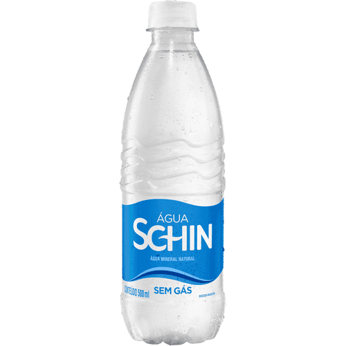 Schin Água Mineral Sem Gás 500ml - Hidrate-se e refresque-se com a Água Mineral Schin Sem Gás 500ml, a água do Grupo HEINEKEN. A Água Mineral Schin é retirada de fontes que preservam sua pureza e qualidade.&nbsp; A Água Schin complementa as necessidades diárias de nutrientes e te ajuda na correria do dia a dia.
Beber água faz bem à saúde e à beleza. Além de regular a temperatura corporal, a água melhora o funcionamento dos rins, facilita a digestão, diminui o inchaço e ainda melhora a circulação sanguínea.
Abasteça agora mesmo a sua geladeira com a Água Mineral Schin Sem Gás 500ml!