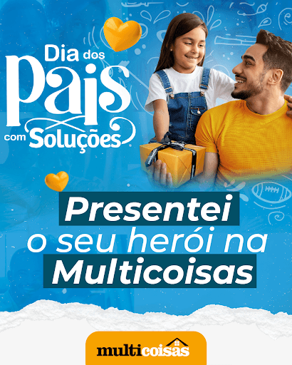 Encontre o presente ideal para seu pai na Multicoisas!