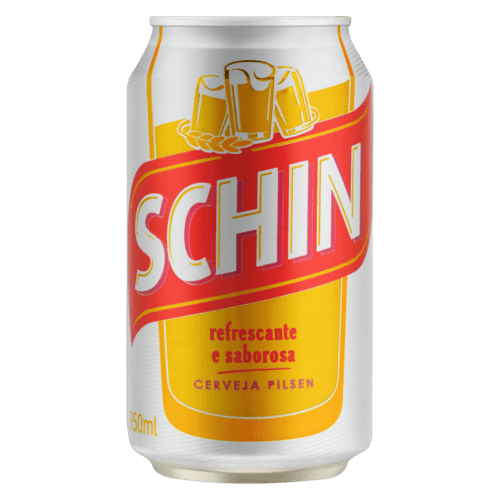 Cerveja Schin Lata 350ml - A cerveja Schin Pilsen 350ml está de cara nova, mas a receita continua a mesma que você já conhece: leve, refrescante e saborosa.A Schin tem o maior orgulho de trabalhar todos os dias para produzir uma cerveja de qualidade, feita com ingredientes 100% naturais. Devido ao processo de produção ultracontrolada, a Schin não leva aditivos, o que garante uma receita leve e com muita refrescância.
No jogo do time do coração ou onde mais você quiser brindar, sinta orgulho de escolher a Schin Pilsen 350ml!