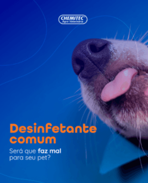 Desinfetante Comum - Sim, o uso de desinfetante comum pode fazer (muito) mal para seu pet. 

Os produtos de limpeza comuns, destinados à higienização de casas, podem conter substâncias tóxicas para animais de estimação. A exposição a esses produtos pode causar irritações na pele e mucosas e até problemas respiratórios, gastrointestinais e casos de intoxicação. 

Para manter o ambiente limpo e seguro, portanto, sempre opte por desinfetantes desenvolvidos especialmente para ambientes com pets, como Pet® Desinfetante da Chemitec.


#Chemitec #JuntosSomosChemitec #desinfetante #desinfetantepet #antibiótico #saudeanimal #caesegatos