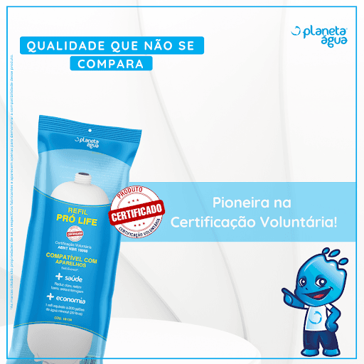 Procura por qualidade ou preço? produtos certificados e aprovados pela maioria das pessoas, faça o teste e experimente os produtos Planeta Água.