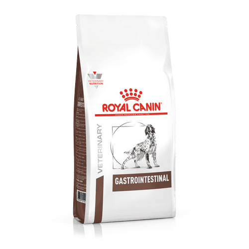 Gastro Intestinal Canine 2Kg - Indicação: GASTROINTESTINAL CANINE é um alimento coadjuvante seco indicado para cães adultos, formulado com o objetivo de auxiliar na redução de distúrbios agudos de absorção intestinal e na recuperação do estado nutricional saudável em animais convalescentes. Ingredientes de alta digestibilidade. Nível aumentado de eletrólitos e alta concentração de nutrientes essenciais. Alta densidade energética. 

•	SUPORTE DIGESTIVO: Fórmula altamente digestível com fibras balanceadas, incluindo prebióticos, visando favorecer a saúde digestiva e o trânsito intestinal dos cães. 

•	ALTA ENERGIA: Alto teor energético para reduzir a quantidade de alimento oferecida por refeição, diminuindo assim a carga intestinal. 

•	ALTA PALATABILIDADE: Alta palatabilidade para ajudar a satisfazer apetites diminuídos.