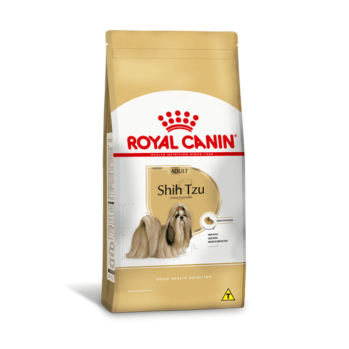 Raça Shih Tzu Adulto 2,5Kg - Indicação: Alimento completo seco para cães adultos e maduros da raça Shih Tzu – A partir de 10 meses de idade.

Alegações:

•	SAÚDE DA PELE: SHIH TZU ADULT auxilia no suporte à barreira natural cutânea e ajuda a manter a saúde da pele (EPA & DHA e vitamina A) e a nutrir a pelagem. Enriquecido com óleo de borragem.

•	SAÚDE DENTAL: Auxilia a reduzir a formação de tártaro graças a agentes quelantes de cálcio.

•	REDUÇÃO DO ODOR DAS FEZES: Esta fórmula ajuda a reduzir a fermentação intestinal para auxiliar na redução do mau odor das fezes.

•	CROQUETE EXCLUSIVO - ESPECIAL PARA MANDÍBULAS BRAQUICEFÁLICAS: Croquete exclusivamente desenvolvido para facilitar a preensão e estimular o Shih Tzu a mastigar. • A coloração dos croquetes pode variar devido aos ingredientes naturais.