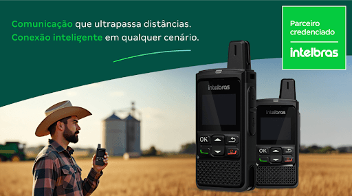 Redes - O rádio profissional via celular RPC 360s leva a comunicação no campo e na cidade a um novo patamar: com conectividade 4G, Wi-Fi e integração com plataforma com gerenciamento remoto, garante conversas em tempo real e cobertura nacional. Robusto e de fácil operação, é a solução ideal para ambientes que exigem mobilidade, eficiência e segurança na troca de informações. Rádios LTE, Outdoor, Analógicos, Profissionais e muitos outros. Explore o portfólio de rádios profissionais da Intelbras e descubra como transformar a comunicação da sua operação sem complicação.
