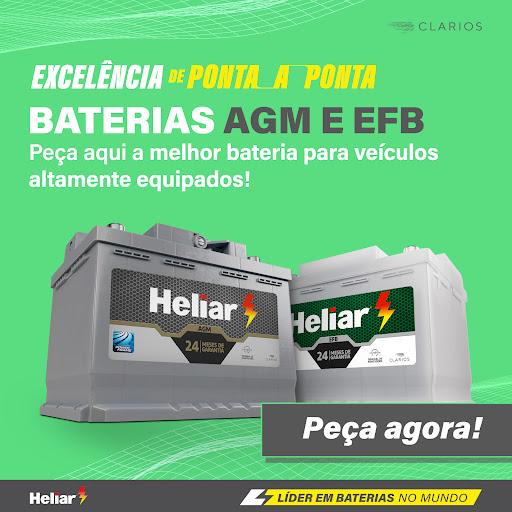 Para dar conta de veículos altamente equipados, só as baterias que entregam a mais alta tecnologia do mercado: Heliar AGM e EFB. Peça a sua!