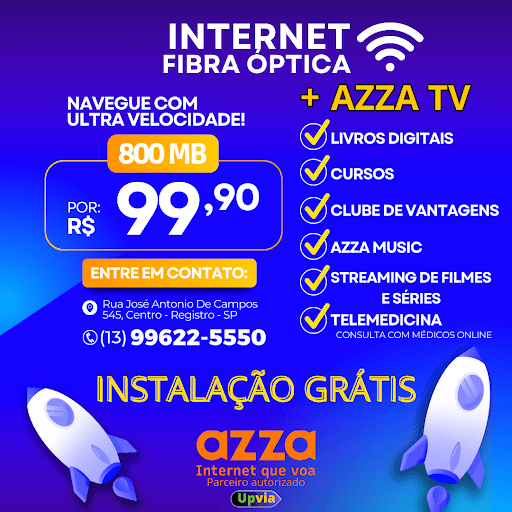 Internet Fibra Óptica Azza.