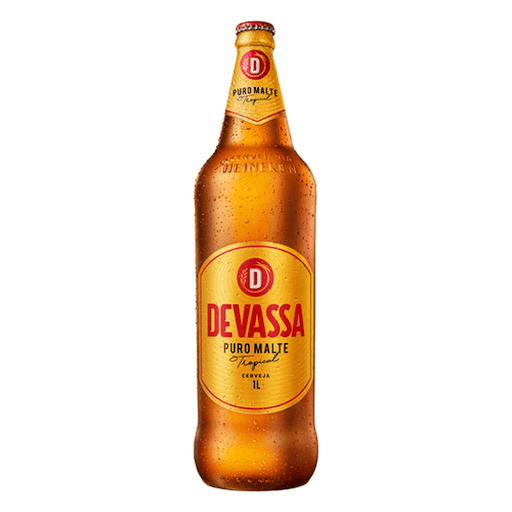 Cerveja Devassa Puro Malte Garrafa 1 Litro - Devassa é a cerveja puro malte tropical. Uma cerveja equilibrada, refrescante e fácil de beber, com espuma cremosa e sabor único.
A Devassa Puro Malte é produzida com apenas quatro ingredientes: água, lúpulo, malte e levedura. O que garante uma cerveja com mais harmonia, mais encorpada e uma cor muito mais dourada.
E você sabe porque a Devassa Puro Malte Tropical é diferente de todas as outras cervejas? Ela foi feita para nosso clima, com menos amargor no paladar e que dá aquela vontade de calçar o chinelo e sair por aí aproveitando o dia.
Harmonize a sua cerveja Devassa Puro Malte Tropical com praia, bons amigos e com aquele fim de tarde especial.
Devassa. É puro malte. É tropical.