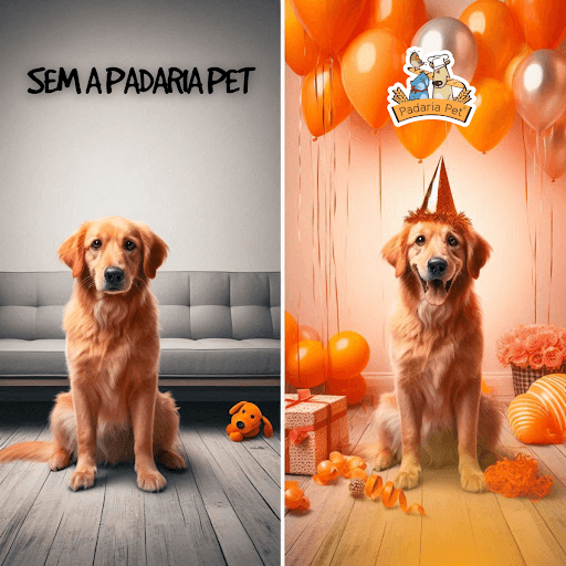 Comemore como seu pet merece!
   
Sem a Padaria Pet: só mais um dia. 

Com a Padaria Pet: uma festa cheia de amor, diversão e momentos inesquecíveis! 

 Encomende já o bolo e os mimos para celebrar a vida do seu melhor amigo! 

 Visite a Padaria Pet e transforme o dia deles em algo mágico.