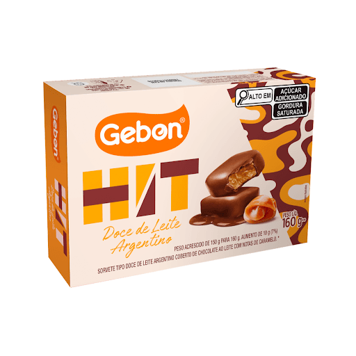 SNACK-HIT DOCE DE LEITE ARGENTINO - O gelato mais amado do Paraná chega em mini bombons cobertos com chocolate ao leite e um gelato delicioso de doce de leite argentino, perfeitos para saborear e compartilhar.
ALÉRGICOS: CONTÉM LEITE E DERIVADOS E DERIVADOS DE SOJA. PODE CONTER AMÊNDOAS, AMENDOIM, AVELÃS, CASTANHA-DE-CAJU, CASTANHA-DO-BRASIL, MACADÂMIA, NOZES E PISTACHES. CONTÉM LACTOSE. NÃO CONTÉM GLÚTEN.