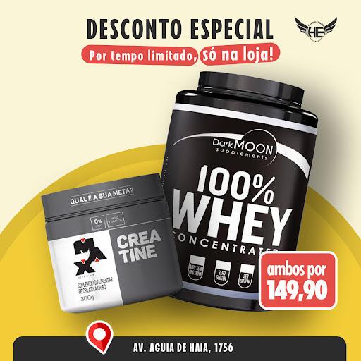 Dois gigantes do seu treino por apenas R$149,90!
💪 Whey Darkmoon 1kg
💥 Creatina Max 300g
Não tem erro. Qualidade e preço baixo é só na Hard Extreme.
📍 Água de Haia, 1756