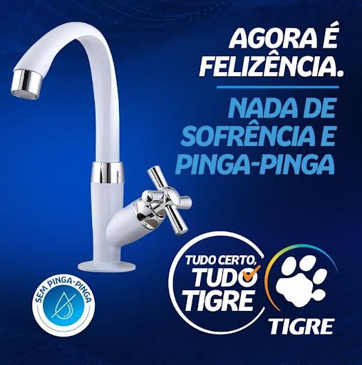 As Torneiras ABS Tigre são feitas com plástico de alta resistência, o que garante maior durabilidade ⁣
com um custo-benefício incrível. Pinga-pinga na obra nunca mais!